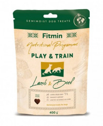 Fitmin NP Play&Train Lamb with Beef výcvikový pamlsek 400 g