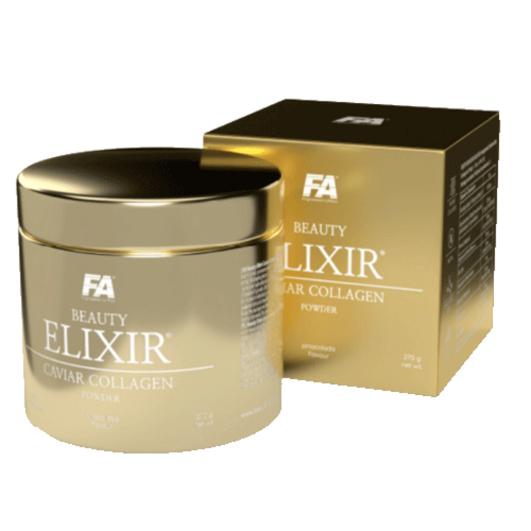 Fitness Authority Beauty Elixir Caviar Collagen 20x9g - ovocný punč