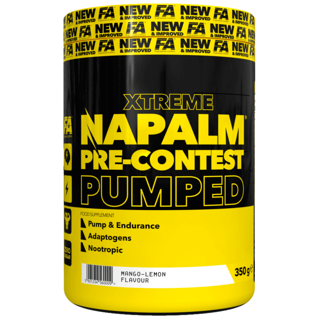 Fitness Authority Xtreme Napalm Pre-Contest Pumped 350g - višeň, citron