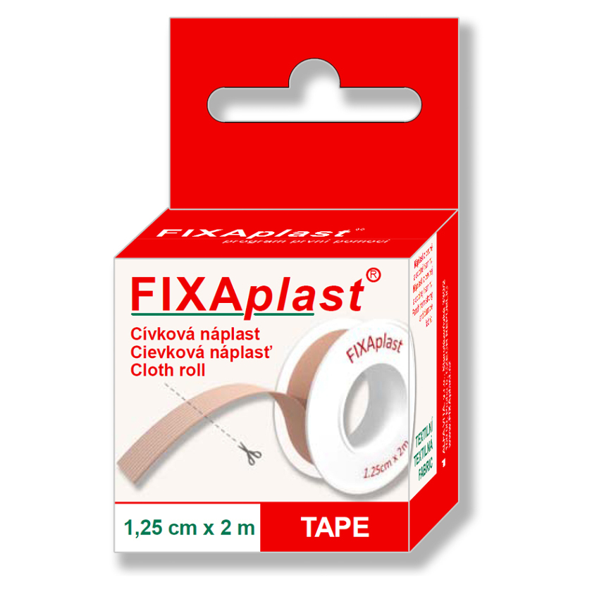 FIXAPLAST Cívka náplast 1.25 cm x 2 m