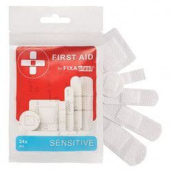 FIXAplast First aid kid sensitive náplast mix 24 kusů