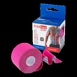 FIXATAPE SPORT kinesio tejpovací páska 5cm x 5m růžová