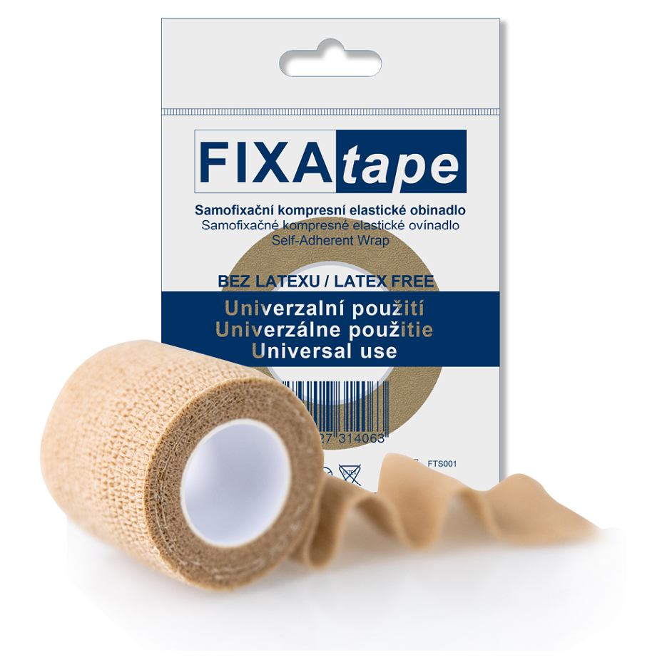 FIXAtape STRETCH Samofixační elastické obinadlo mix barev 7.5 cm x 450 cm 1 kus