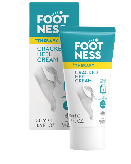 FOOTNESS Krém na popraskané paty 50 ml