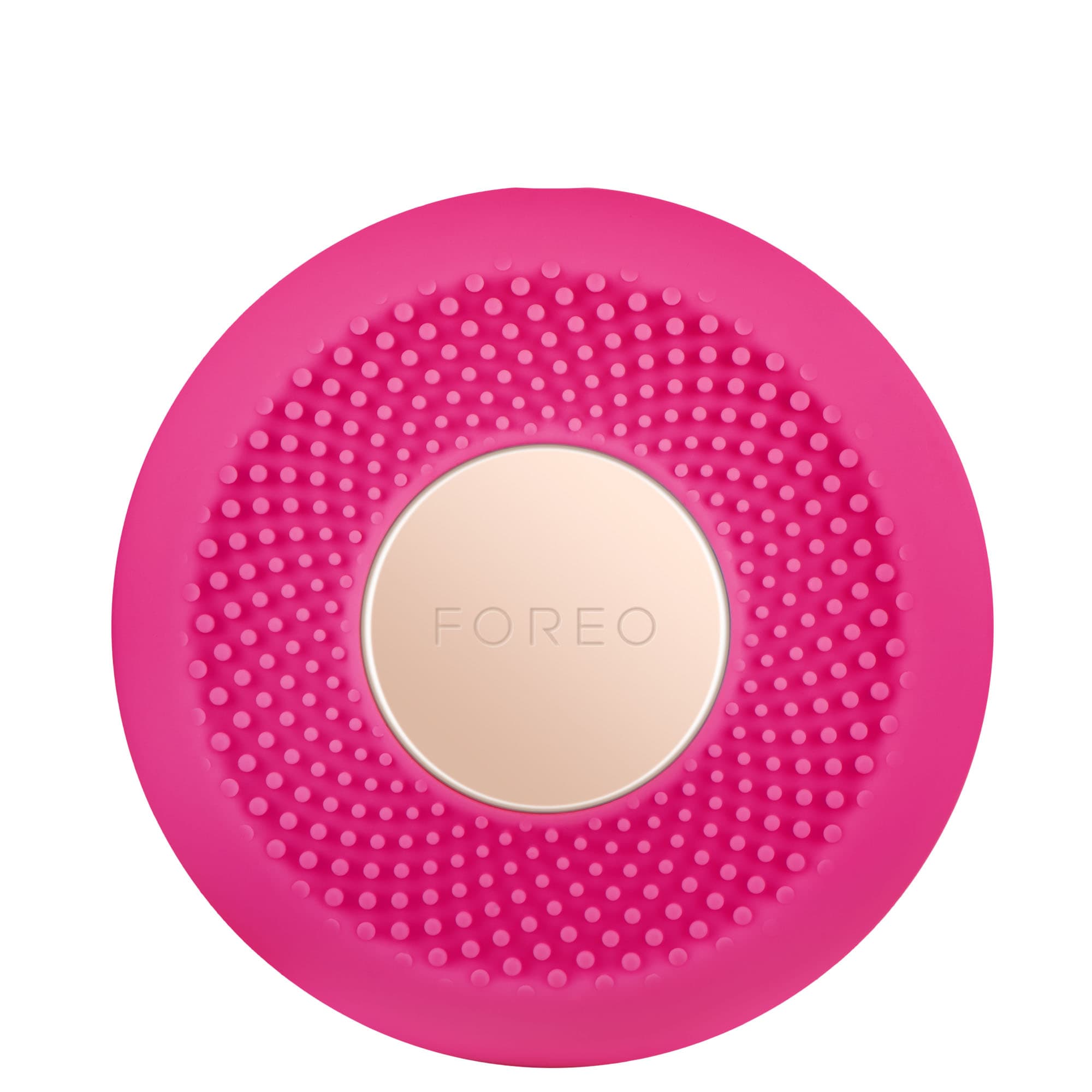 FOREO UFO mini, Sonický přístroj pro urychlení účinků pleťové masky, Fuchsia