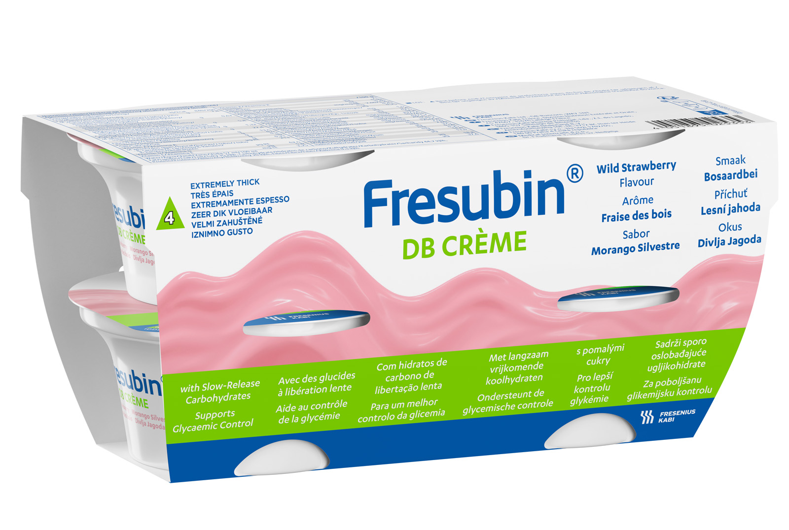 Fresubin DB CREME příchuť lesní jahoda 4x200 g