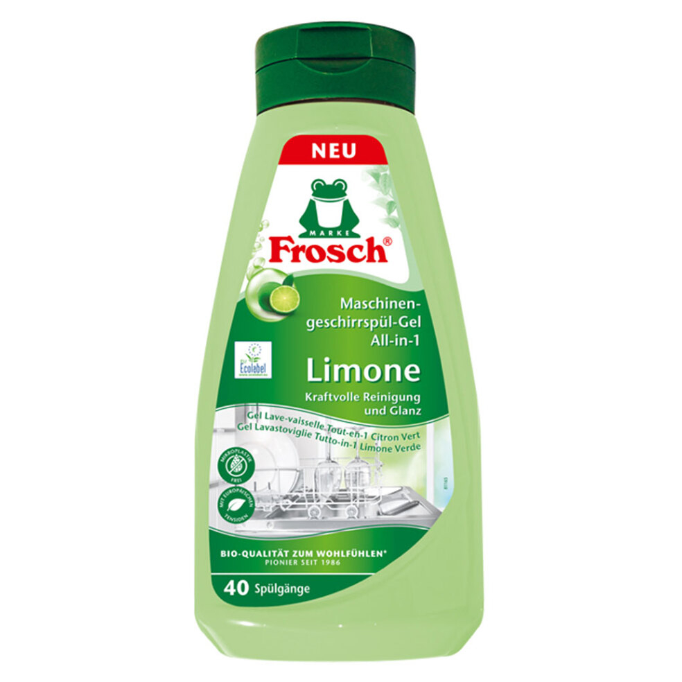 ﻿FROSCH EKO Gel do myčky All-in-1 Limetka 750 ml