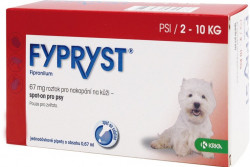 FYPRYST Spot-on pro psy S 2-10 kg 0.67 ml