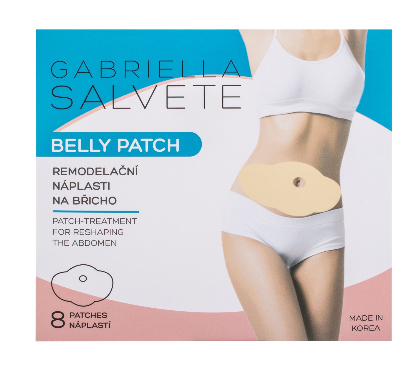 Gabriella Salvete Belly Patch remodelační náplasti 8 ks