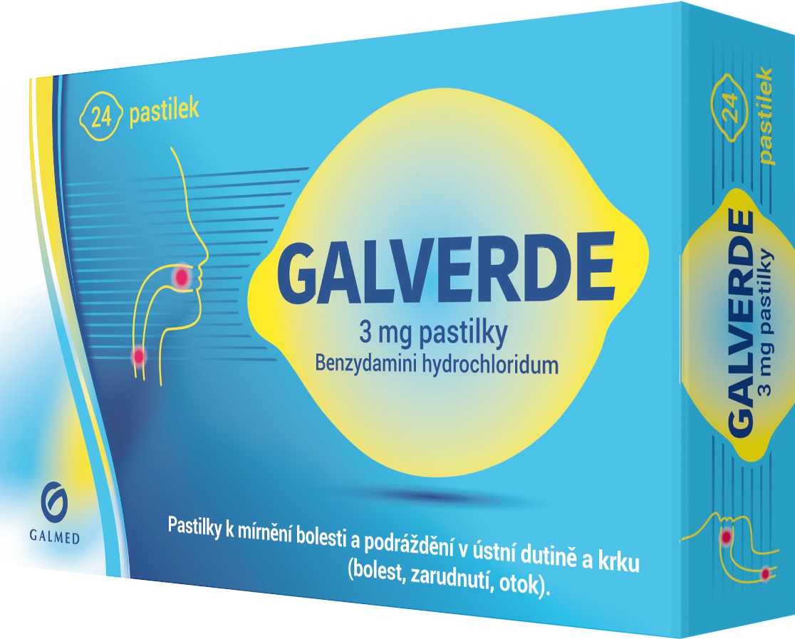 GALMED Galverde 3 mg 24 pastilek