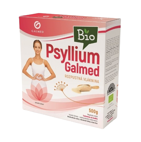 GALMED Psyllium rozpustná vláknina BIO 500 g