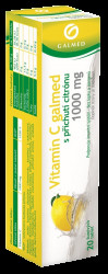 GALMED Vitamin C 1000 mg citrón 20 šumivých tablet