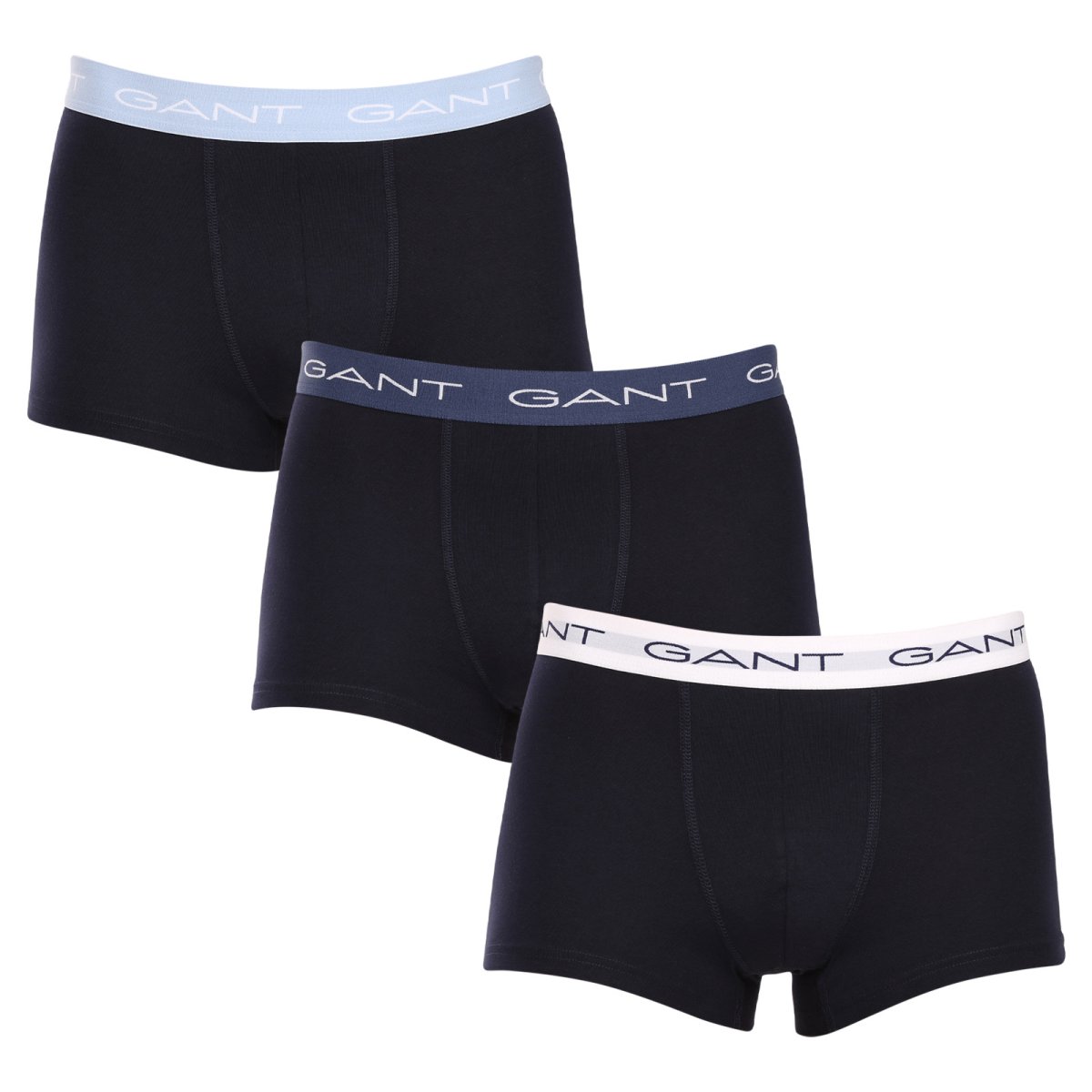 GANT 3PACK pánské boxerky modré (902343003-433) L