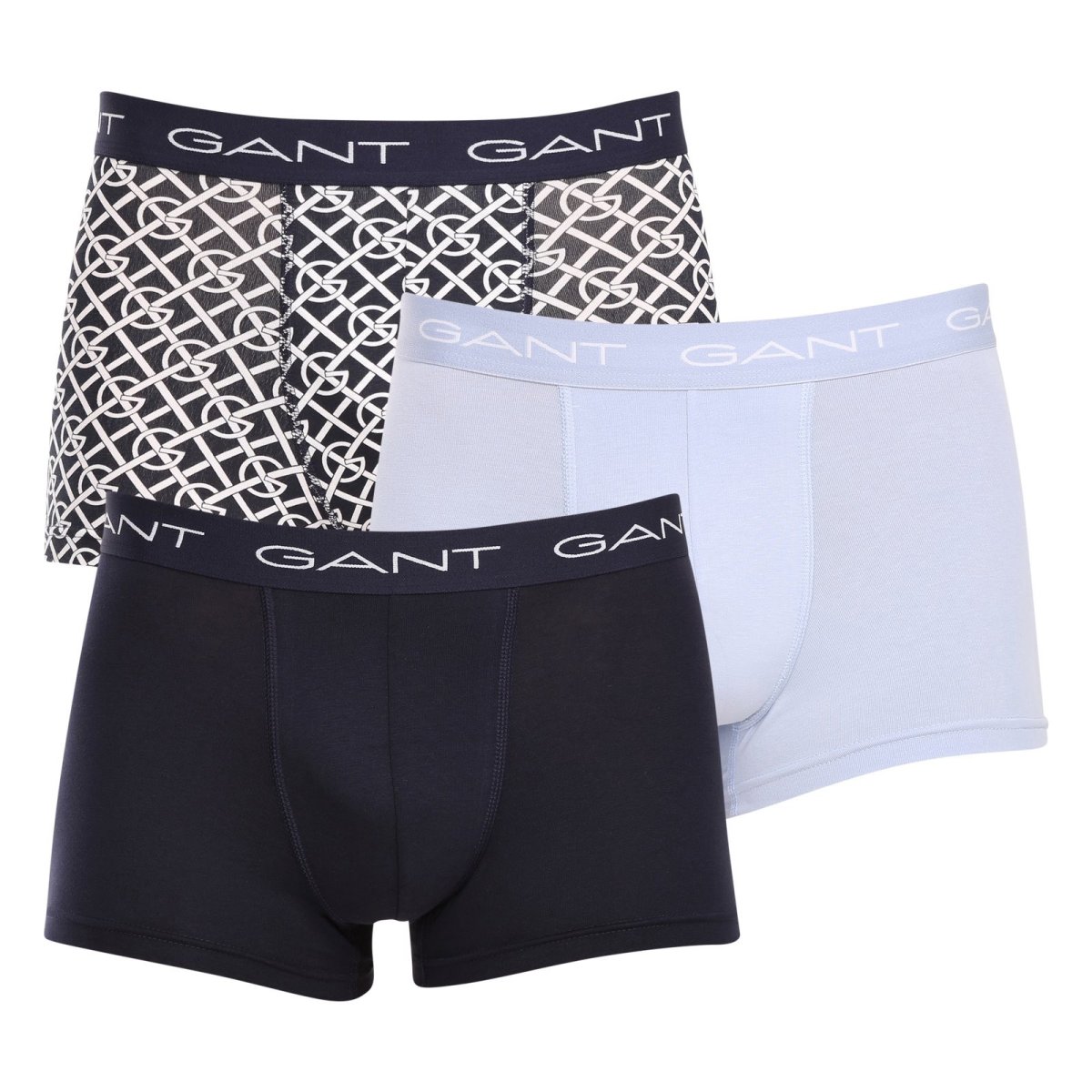 GANT 3PACK pánské boxerky vícebarevné (902333013-433) L