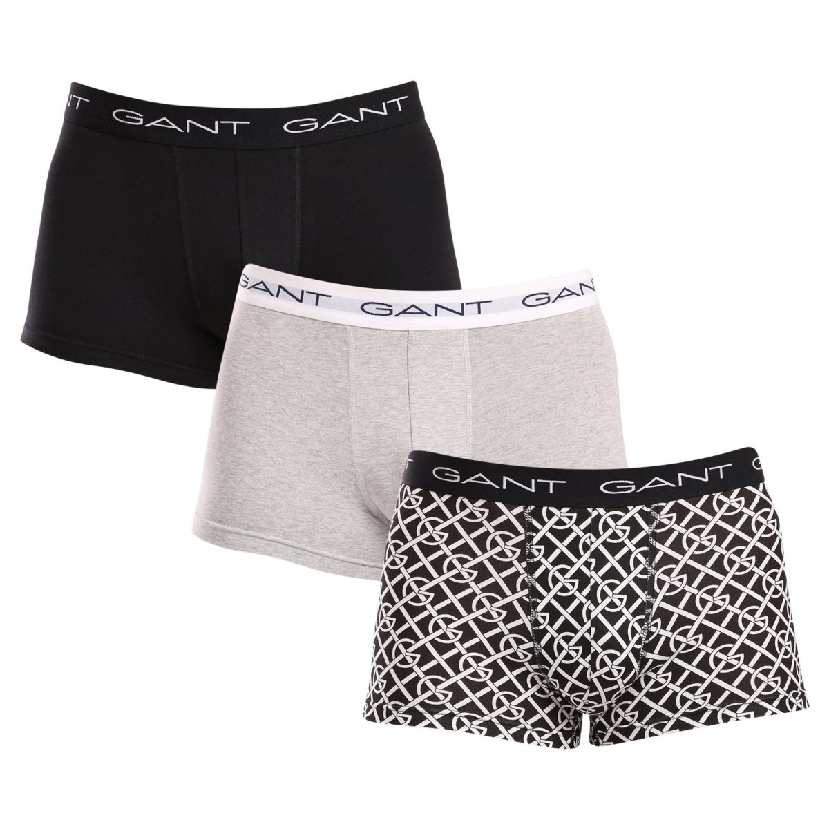 GANT 3PACK pánské boxerky vícebarevné (902413013-005) M