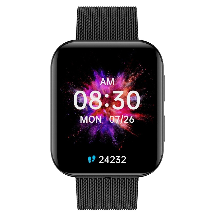 GARETT Smartwatch GRC MAXX Black steel Chytré hodinky, rozbalené