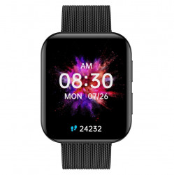 GARETT Smartwatch GRC MAXX Black steel Chytré hodinky, rozbalené