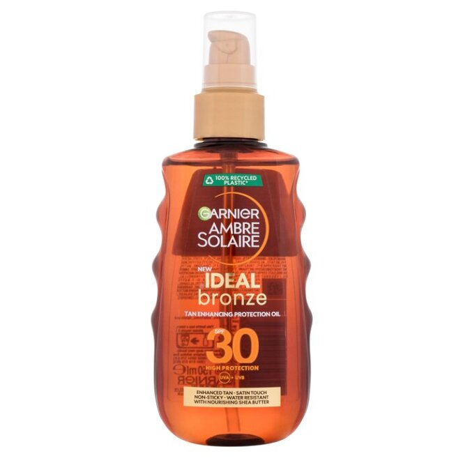 GARNIER Ambre Solaire SPF 30 Opalovací přípravek Ideal Bronze 150 ml