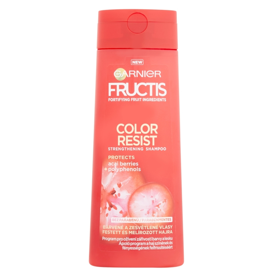 GARNIER Fructis Color Resist Posilující šampon na barvené vlasy 250 ml