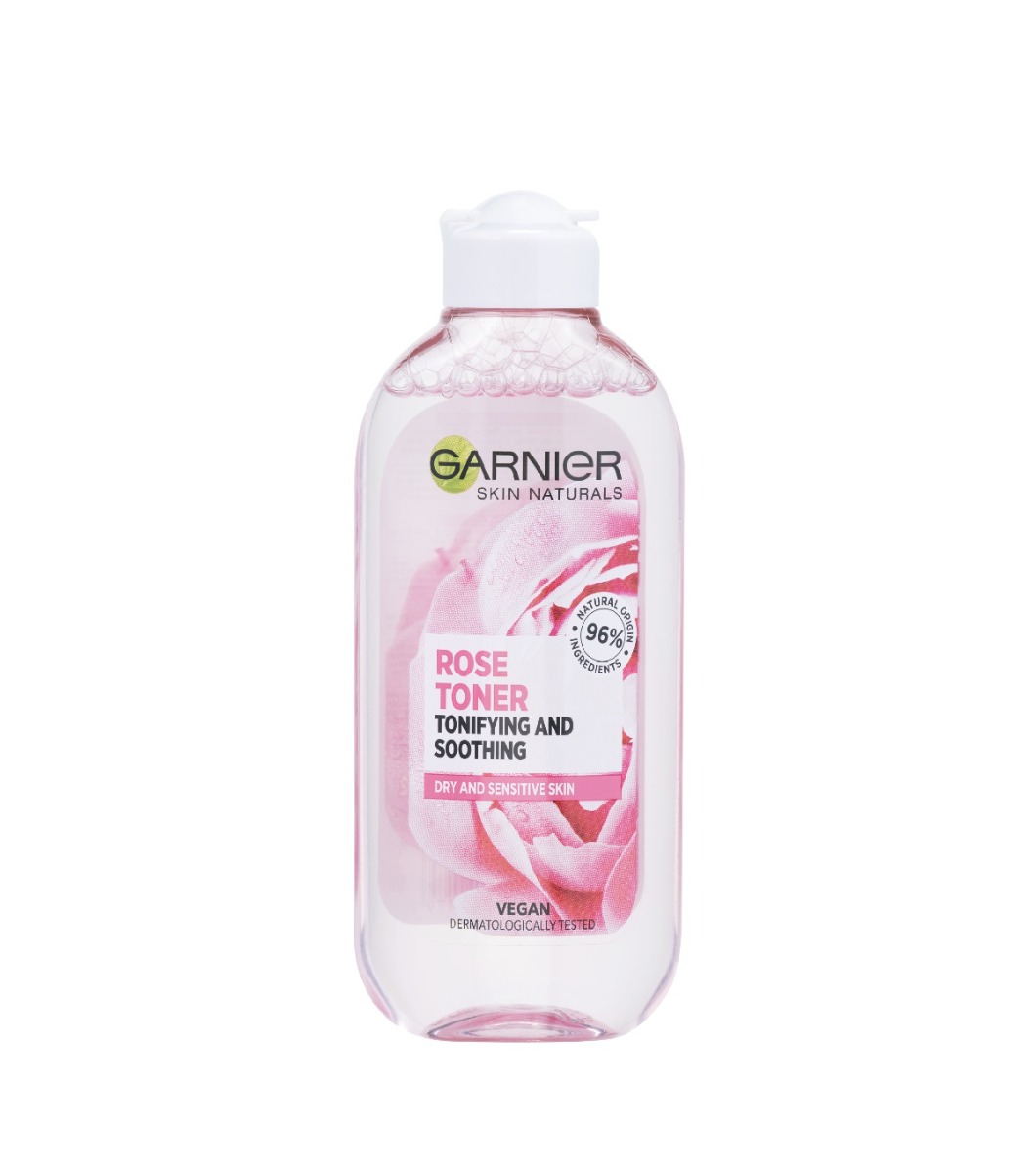 Garnier Skin Naturals Botanical pleťová voda s květy růže 200 ml