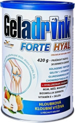 GELADRINK Forte Hyal práškový nápoj hruška 420 g