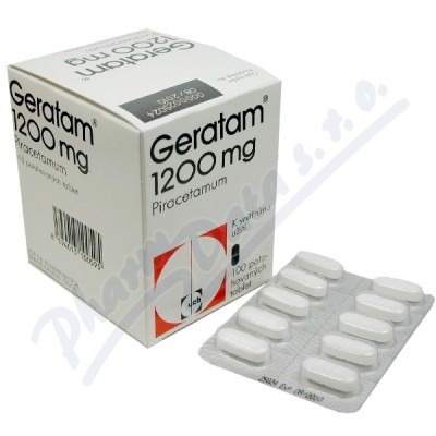 GERATAM 1200 tablety potažené 100 x 1200 mg