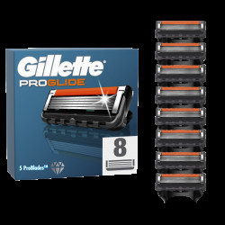 GILLETTE ProGlide Náhradní holicí hlavice pro muže 8 ks