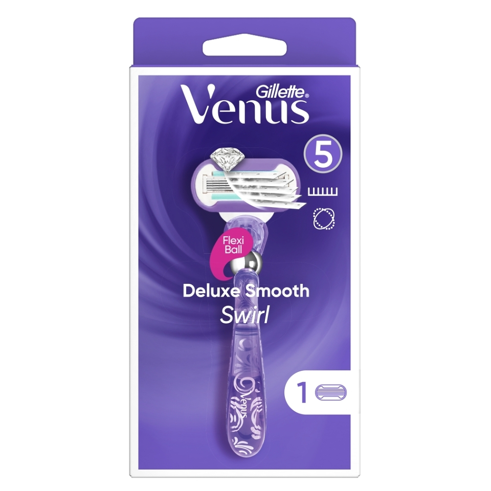 GILLETTE Venus Swirl Holicí Strojek pro ženy 1 ks