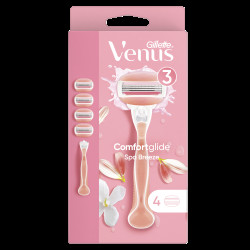 GILLETTE VENUS Venus ComfortGlide Spa Breeze Holicí strojek + 4 holicí hlavice