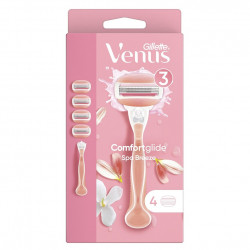 GILLETTE Venus3 ComfortGlide SpaBreeze Holící strojek  + 4 ks náhradních hlavic