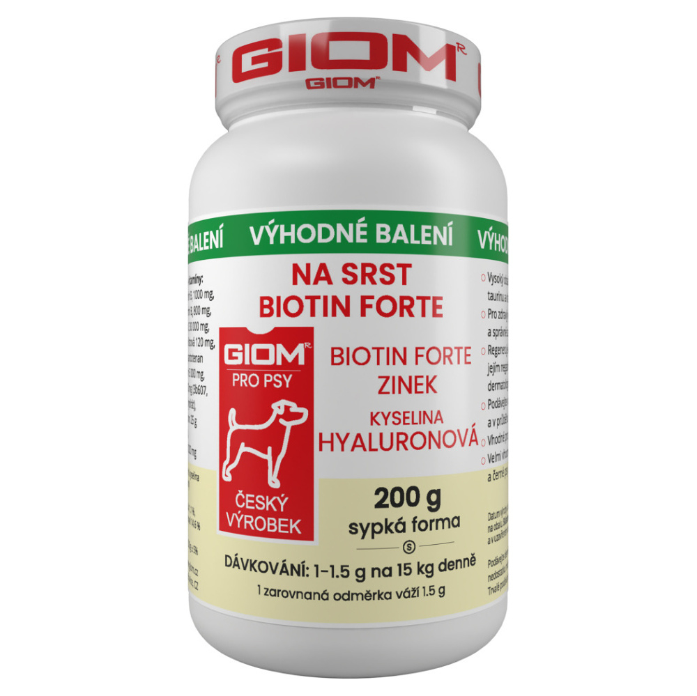 GIOM Na srst Biotin forte 200 g