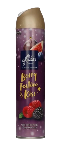 GLADE Berry Festive Kiss, Osvěžovač vzduchu ve spreji 300 ml