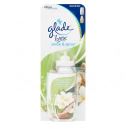 GLADE by Brise Sense & Spray Santalové dřevo & jasmín z Bali náplň 18 ml