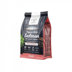 Go Native Small Breed Salmon with Spinach and Ginger 1,5kg obsahuje až 70%  masa z lososa