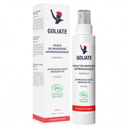 GOLIATE Afrodiziakální masážní olej BIO 100 ml