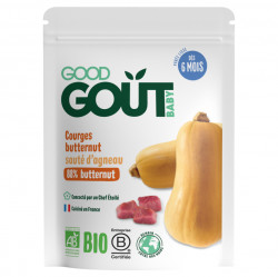 GOOD GOUT Máslová dýně s jehněčím masem BIO 190 g