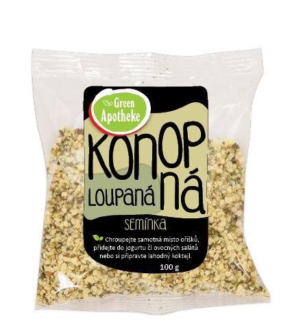 Green Apotheke Konopná semínka loupaná 100 g