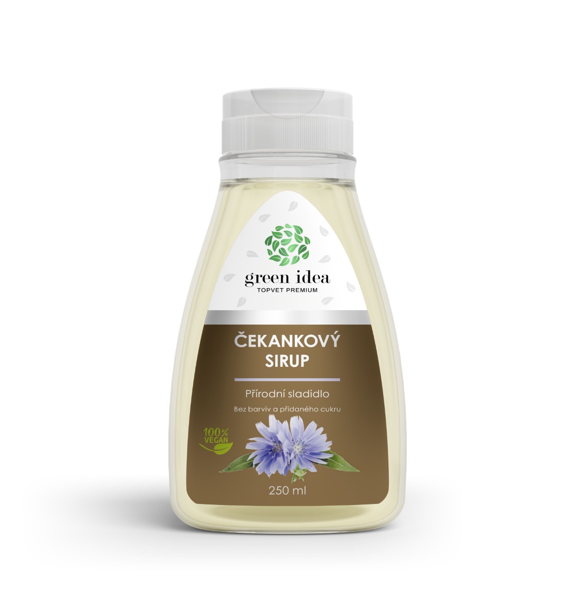 Green idea Čekankový sirup 250 ml