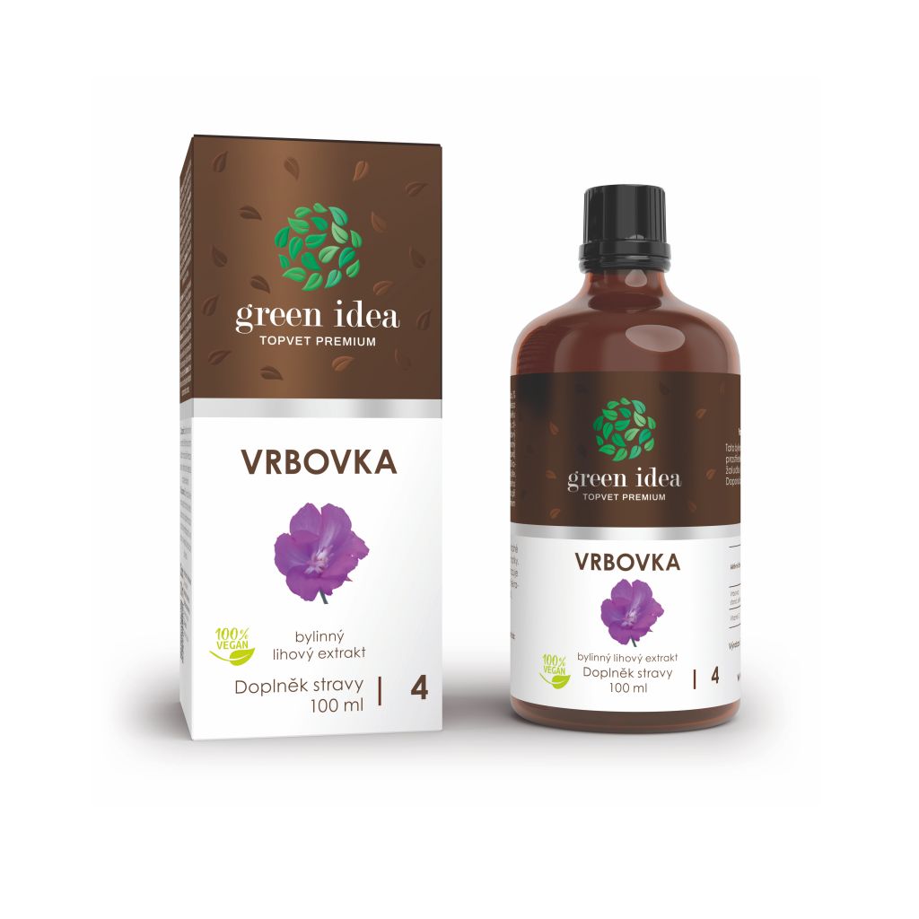 Green idea Vrbovka bylinný lihový extrakt 100 ml