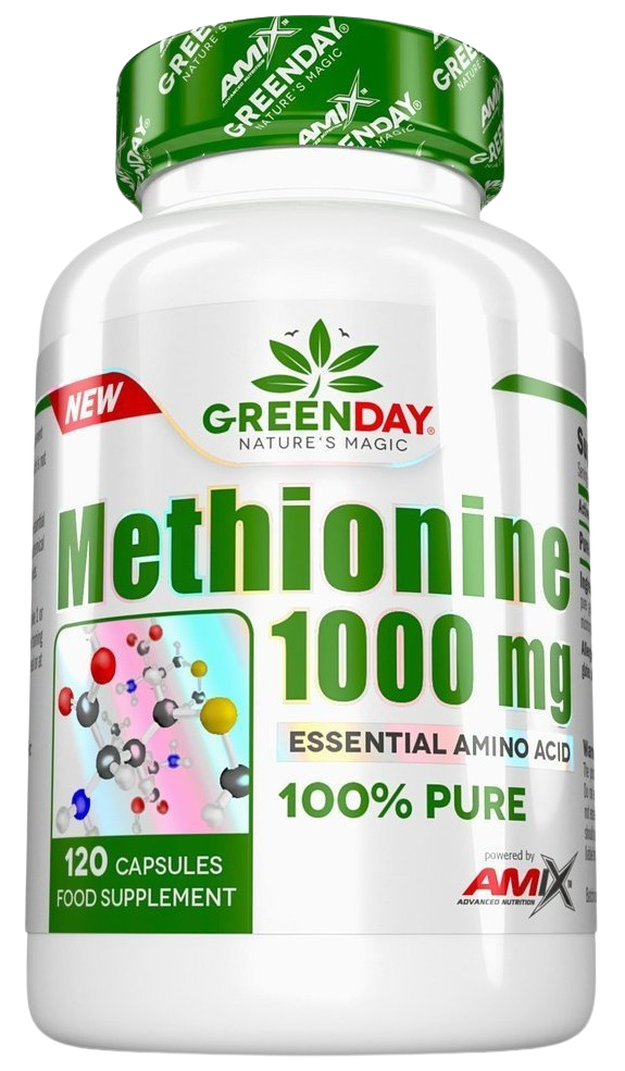 GREENDAY Methionine 1000 mg, 120 kapslí