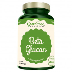 GREENFOOD NUTRITION Beta glucan 90 kapslí