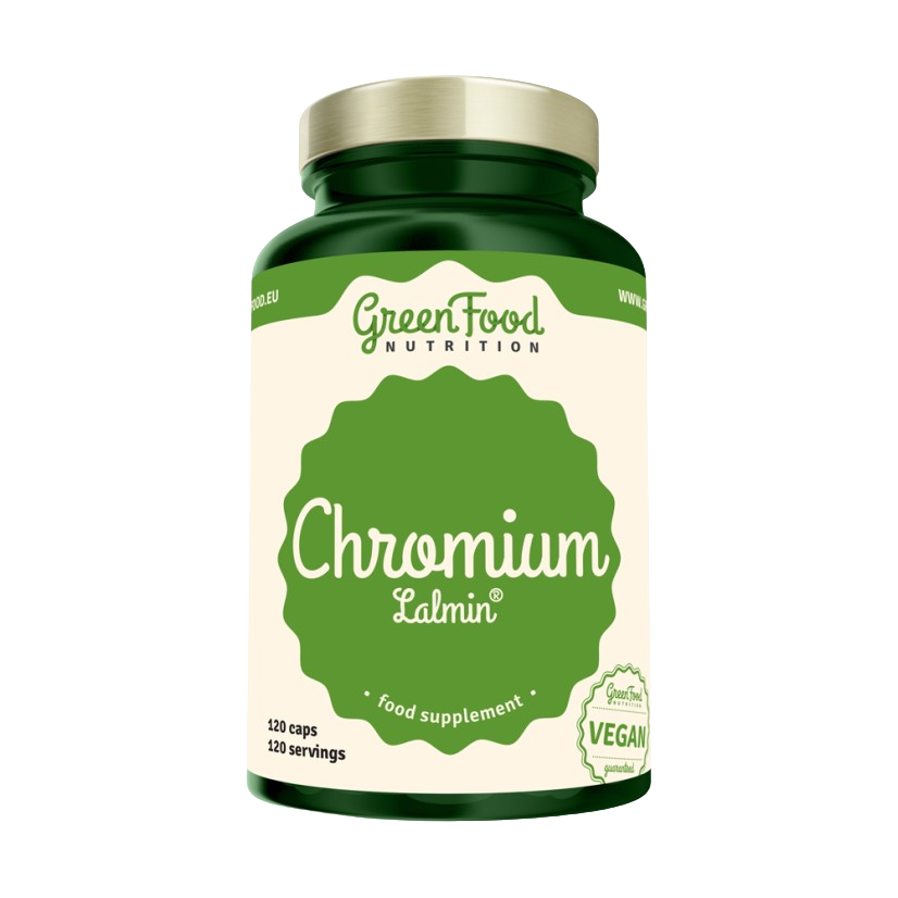 GREENFOOD NUTRITION Chromium Lalmin® 120 kapslí