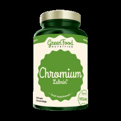 GREENFOOD NUTRITION Chromium Lalmin® 120 kapslí