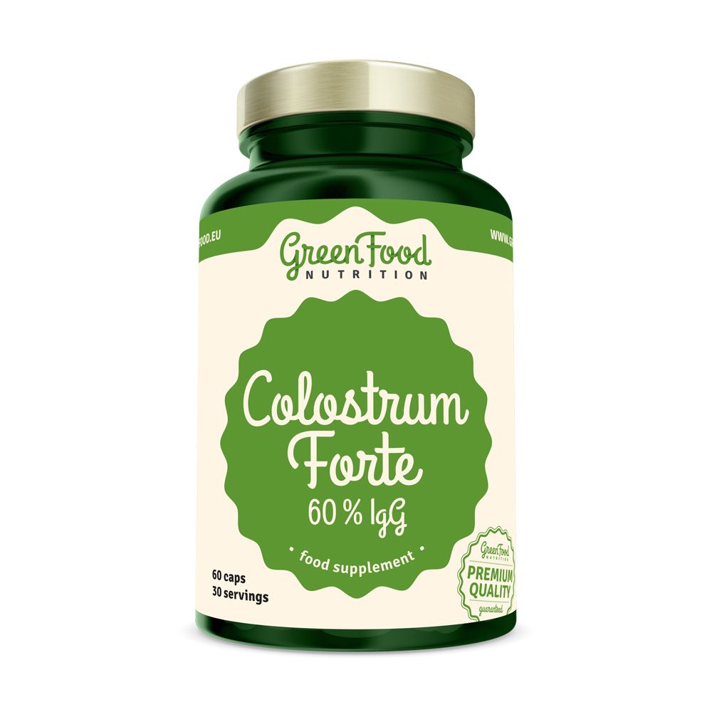 GreenFood Nutrition Colostrum Forte 60% IgG 60 kapslí