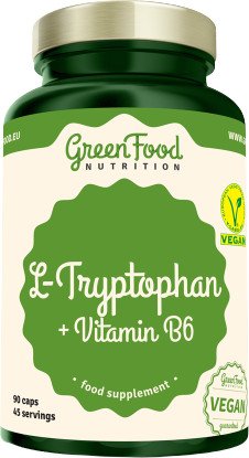 GREENFOOD NUTRITION L-Tryptophan 90 kapslí