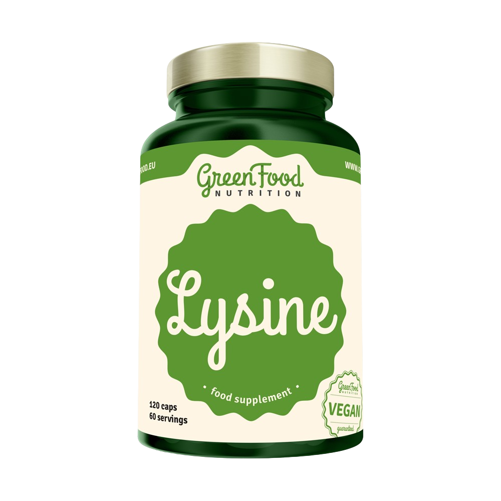 GREENFOOD NUTRITION Lysine 90 kapslí