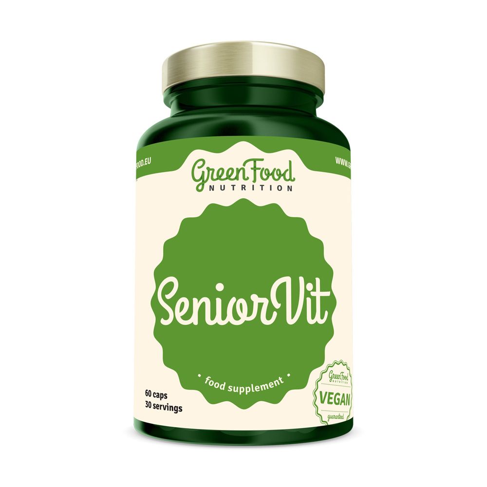 GreenFood Nutrition SeniorVit 60 kapslí