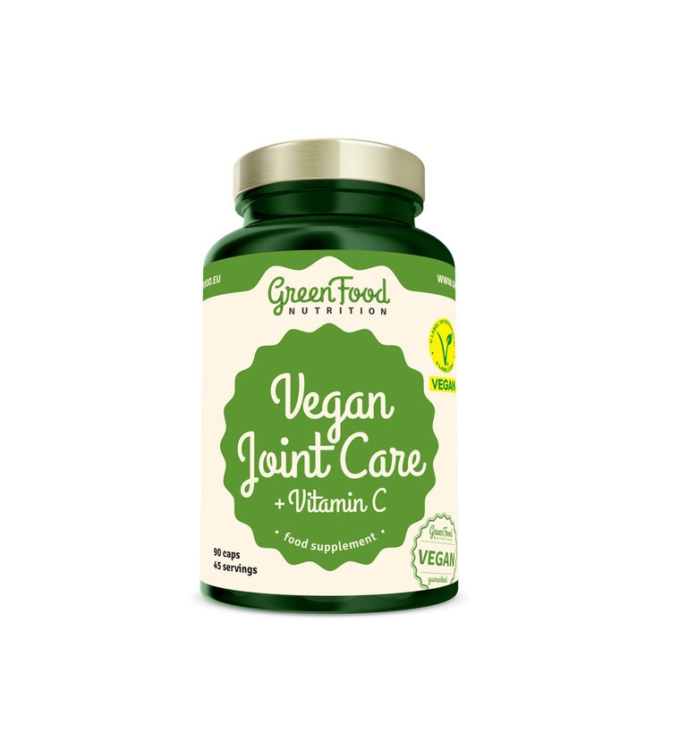 GreenFood Nutrition Vegan Joint Care + Vitamin C 90 kapslí