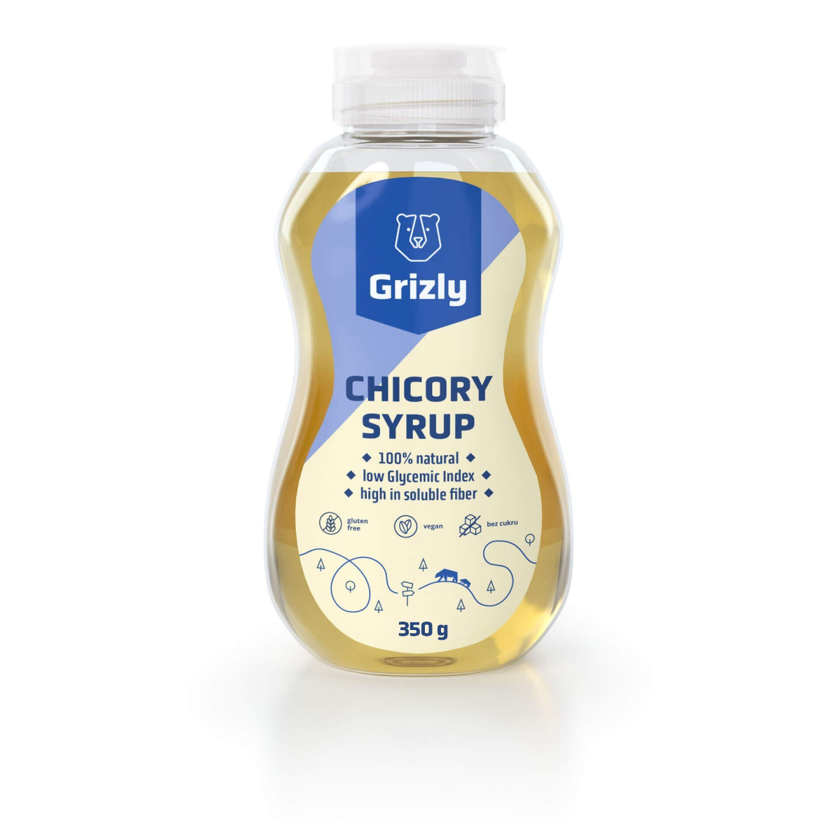 Grizly Čekankový sirup 350 g