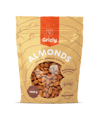 Grizly Mandle Natural neloupané 1000 g